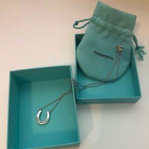 Tiffany & Co. Silver Horseshoe Necklace